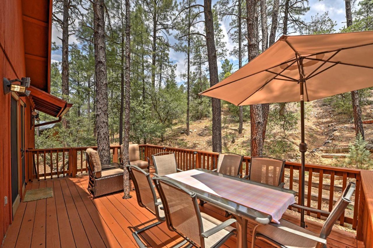 Prescott Cabin With Beautiful Forest Views And Deck! Esterno foto
