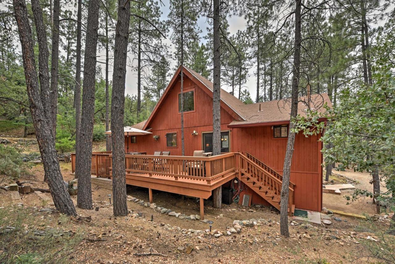 Prescott Cabin With Beautiful Forest Views And Deck! Esterno foto